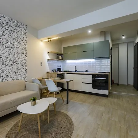 Oikia 4 # Apts, Designer Studio, Walk To Aristotelous Lejlighed *