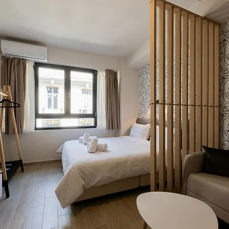 Oikia 4 # Apts, Designer Studio, Walk To Aristotelous Lejlighed
