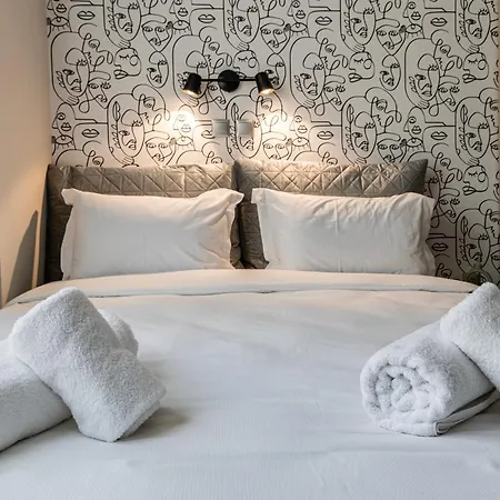 Oikia 4 # Apts, Designer Studio, Walk To Aristotelous Lejlighed *